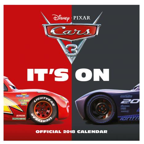 Cars 3 Official 2018 Square Calendar £8.99